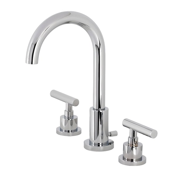 FSC8921CML Manhattan Widespread Bathroom Faucet W/ Brass Pop-Up, Chrome